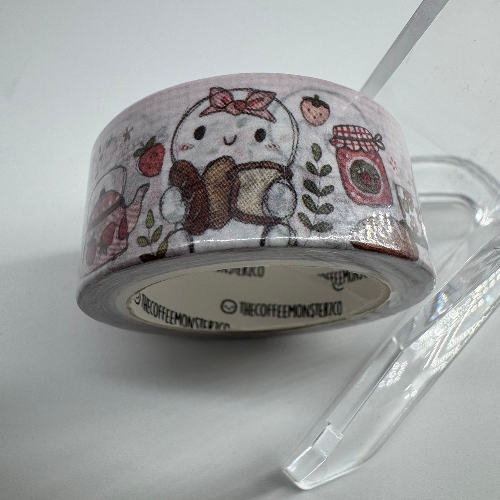 TheCoffeeMonsterzCo TCMC | Strawberry Picnic washi